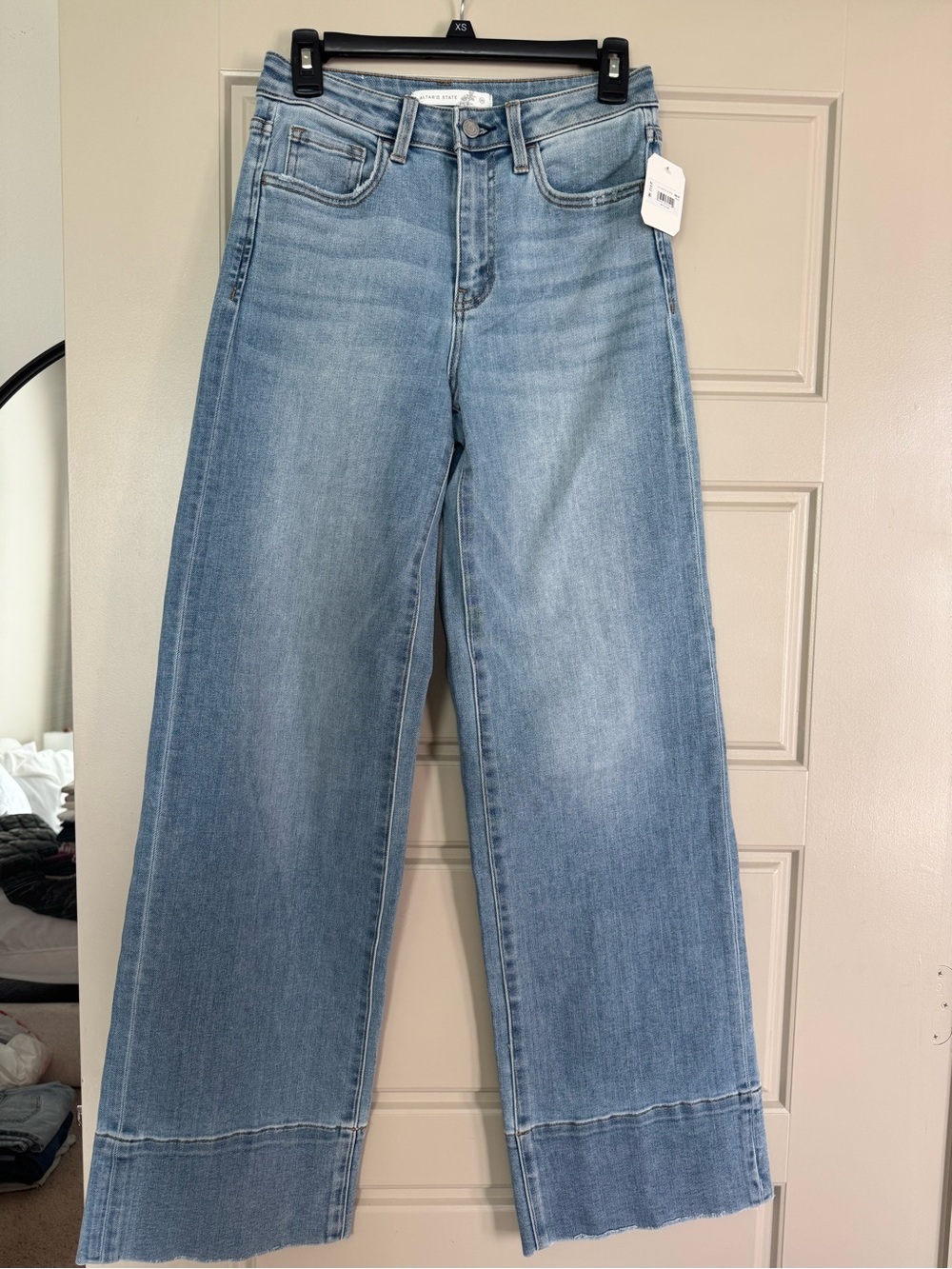 Altar’d State Wide Leg Light Wash Women’s Jeans